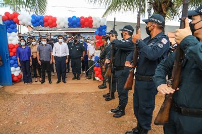 notícia: PM recebe nova sede do CPR IV em Tucuruí