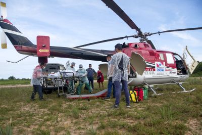 notícia: Governo transferiu 488 pacientes com Covid-19 no Oeste, em cinco meses