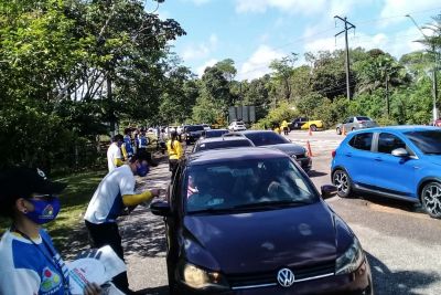 notícia: Detran leva ações de educação de trânsito para Icoaraci, Outeiro e Mosqueiro