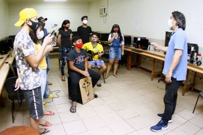 notícia: TerPaz realiza projeto musical para moradores do bairro da Cabanagem