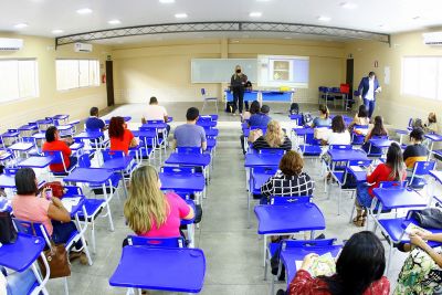 notícia: TerPaz e TJPA treinam profissionais da Educação com projeto 'Minha Escola, Meu Refúgio'