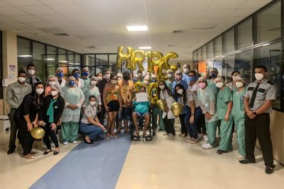 notícia: Mais de 800 pacientes venceram a covid-19 no Hospital Regional Público de Castanhal 