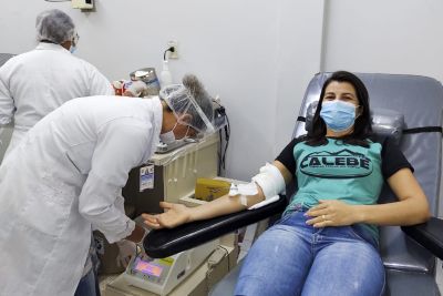 notícia: Mobilização solidária aumenta em 15% o total de bolsas de sangue coletadas pelo Hemopa