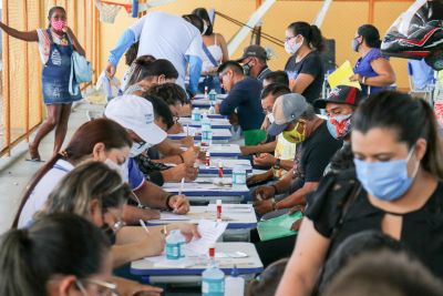 notícia: Moradores de Salinas são contemplados com serviços gratuitos durante ação integrada 