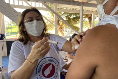 notícia: Sespa promove ações de saúde e prevenção em Salinópolis