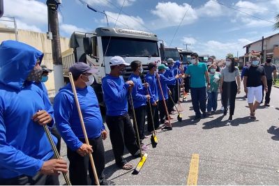 notícia: Governo e prefeitura se unem para reforçar a limpeza pública em Salinas durante o verão