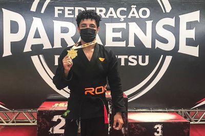 notícia: Atleta de Jiu-Jitsu assistido pela Seel conquista medalha de ouro no Campeonato Paraense