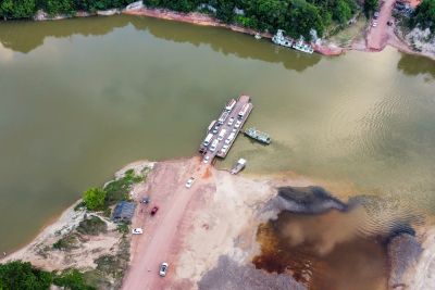 notícia: Estado inicia a construção da ponte sobre o Rio Alto Capim, na PA-256, em Ipixuna do Pará