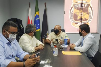 notícia: Apac é pauta principal da reunião entre Seap e prefeitura de Paragominas