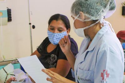 notícia: Terapia Ocupacional auxilia a recuperação de pacientes no Hospital do Marajó