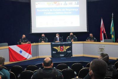 notícia: Polícia Militar realiza aula inaugural do I Curso de Operações de Radiopatrulhamento 