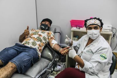 notícia: Hemopa revitaliza e reabre unidade de coleta de sangue do Castanheira na BR-316