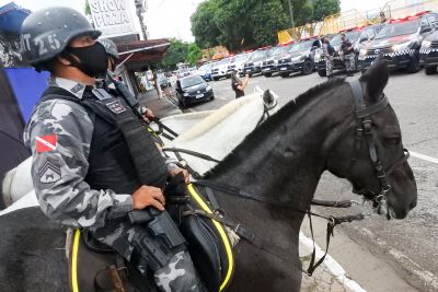 notícia: Operação policial em pontos estratégicos de Icoaraci combate a criminalidade