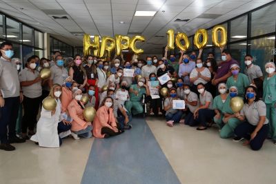 notícia: Hospital Regional Público de Castanhal comemora o restabelecimento de 1.000 pacientes