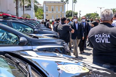 notícia: Governo do Estado entrega 50 novas viaturas para Polícia Civil, nesta quarta-feira (18)  