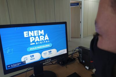 notícia: Governo do Pará realiza aulão inaugural para os alunos do Enem Pará Digital nesta quinta-feira (19)