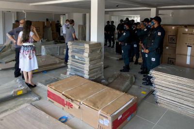 notícia: Obras do Centro Integrado de Comando e Controle entram na fase de acabamento