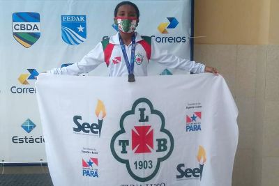 notícia: Com apoio da Seel, nadadora conquista 5 medalhas de bronze no Norte/Nordeste Mirim em Roraima