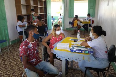 notícia: Ações do projeto em saúde levam atendimento à população de Chaves, no Marajó