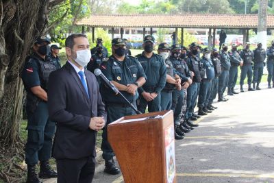 notícia: PM realiza formatura do I Curso de Radiopatrulhamento, em Belém