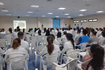 notícia: Hospital Abelardo Santos integra mais 150 estudantes em Programa de Ensino e Serviço 