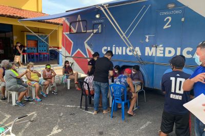 notícia: Salinópolis recebe a partir deste sábado (4) ação do Centro Itinerante de Testagem RT-PRC para Covid-19