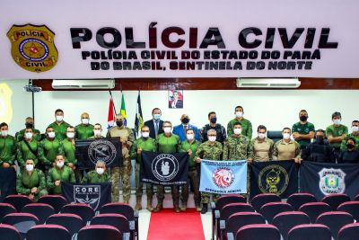 notícia: PC do Estado capacita agentes de segurança pública do Pará, do Amapá e de Santa Catarina