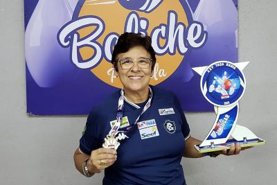 notícia: Atleta de boliche volta a Belém após conquistar, na Bahia, o 4º pódio consecutivo da temporada 