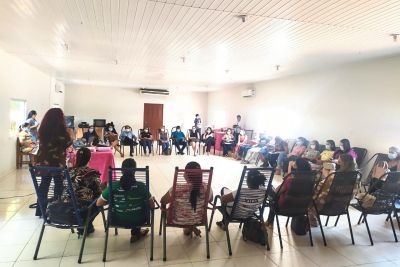 notícia: Sejudh discute políticas públicas para as mulheres em Xinguara, no sudeste do Pará