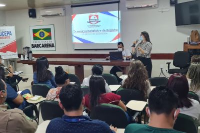 notícia: Jucepa discute em Barcarena integração de novos gestores à Redesim