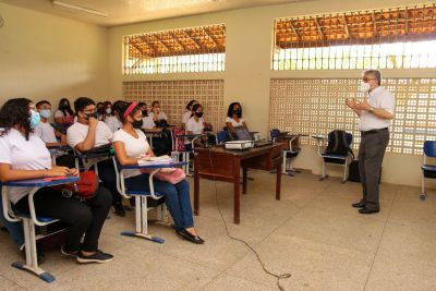 notícia: TerPaz garante educação fiscal para estudantes do Icuí-Guajará, em Ananindeua