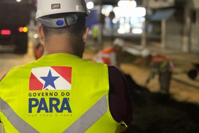 notícia: Cosanpa asfalta mais de 500 escavações em uma semana, em Belém