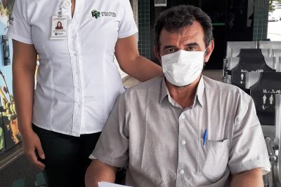 notícia: Após 41 dias internado, religioso é o último paciente a se recuperar da Covid-19 no Regional de Marabá