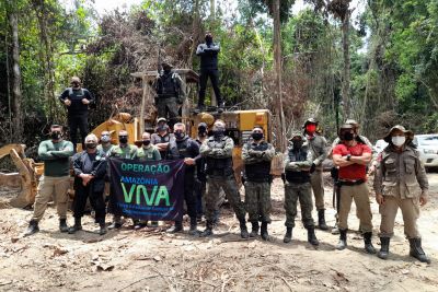 notícia: Operação Amazônia Viva embarga mais de 14 mil hectares em sua 16ª fase