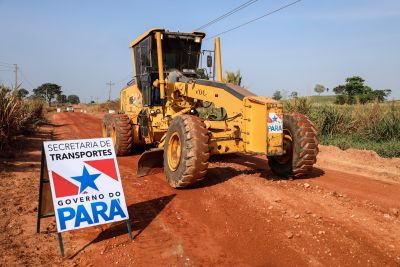notícia: Estado garante maquinário e melhorias para estradas de São Geraldo do Araguaia 