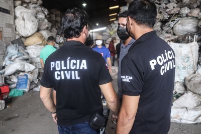 notícia: Operação da Polícia Civil e Cosanpa combate furtos de hidrômetros em Belém 