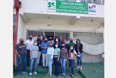 notícia: Emater promove encontro para valorizar equipe do Escritório Regional das Ilhas 