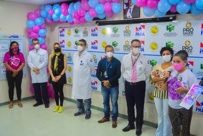 notícia: Hospital Regional do Baixo Amazonas lança Campanha “Outubro Rosa e Novembro Azul”