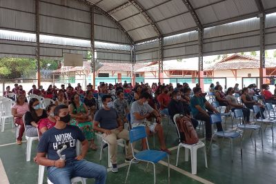notícia: Estudantes de São João de Pirabas participam de reunião pública sobre o Forma Pará