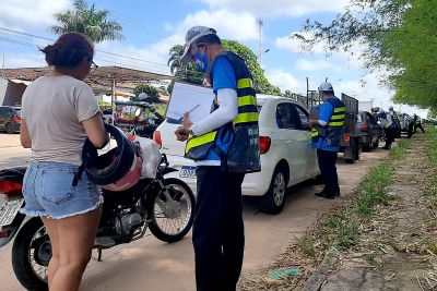 notícia: Ação educativa em Castanhal encerra primeira etapa do 'Educação de Trânsito por Todo o Pará'