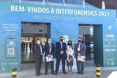 notícia: CPCRC se destaca em evento internacional de ciências forenses