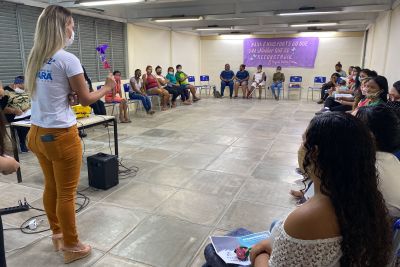 notícia: Fundação ParáPaz reúne mulheres para debater violência doméstica