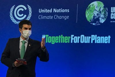 notícia: COP26: governador participa de evento que discute pilares centrais à sustentabilidade