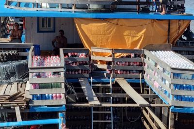 notícia: Fiscalização da Secretaria da Fazenda do Pará apreende 37.392 refrigerantes em Óbidos