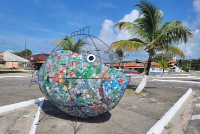 notícia: 'Praia Limpa, Praia Linda' coleta duas toneladas de resíduos recicláveis em Mosqueiro e Salinas  