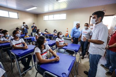 notícia: Floresta do Araguaia recebe a 80ª escola revitalizada pelo governo do Estado
