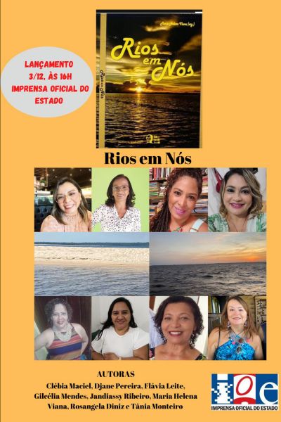 notícia: Com poemas escritos por oito mulheres, 'Rios em Nós' será lançado no estande da Ioepa