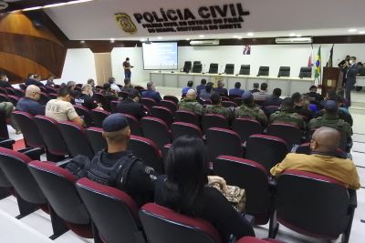 notícia: Segurança Pública promove workshop para discutir enfrentamento às ações criminosas em instituições bancárias
