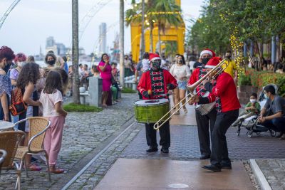 notícia: "Natal da Estação" terá fanfarra e banda dos Bombeiros, neste final de semana