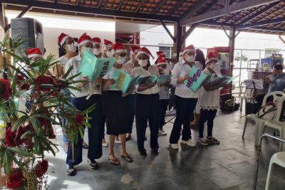 notícia: Pacientes participam de Cantata de Natal no Ophir Loyola